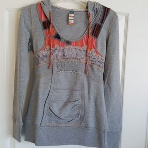 Free People Hooded Sweatshirt